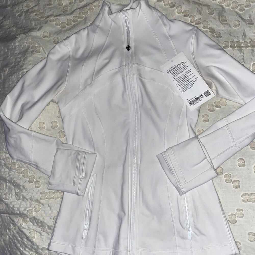 Lululemon White Define Jacket *Luon Size 4